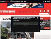 Tablet Screenshot of fireengineering.com